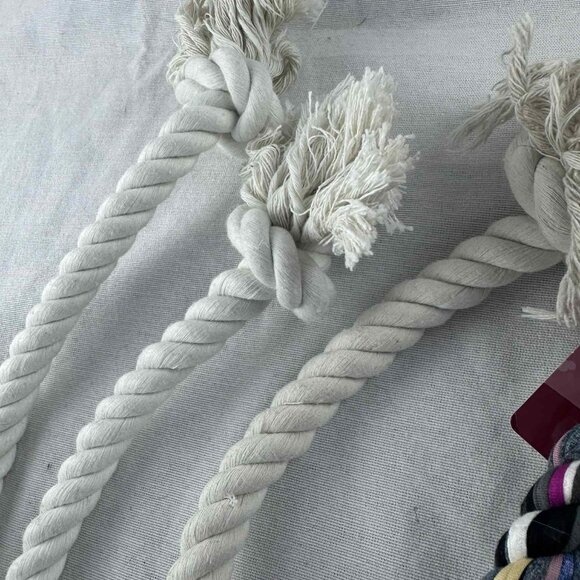 New Rope Dog Toy Bundle Lot of 4 | Greenbrier Kennel Club | Tug Chew Set - Picture 3 of 5